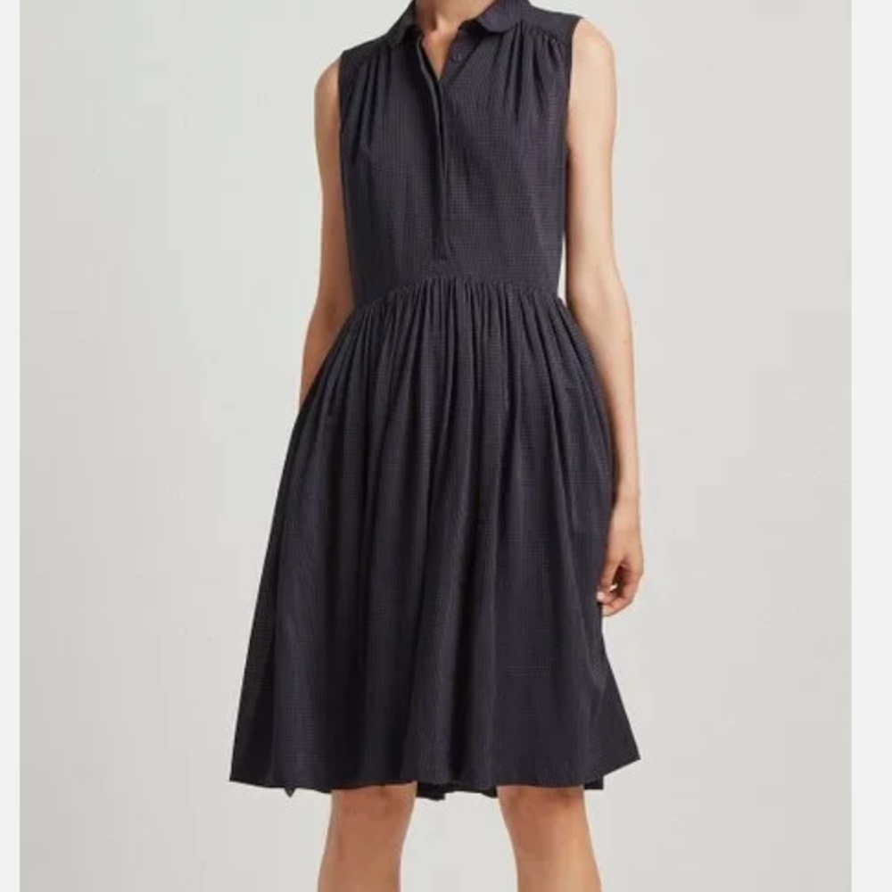 COPY - NWOT French Connection Enya Navy Striped Sleeveless Women Dress Size 2